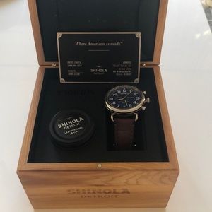 Shinola Men’s Runwell Chrono Watch, 47mm